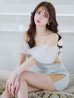 ホワイト モデル：ゆめ　身長：160cm　着用サイズ：Sサイズ