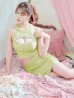 画像10: XSサイズあり【ANGEL R/エンジェルアール】バストスカートカット/ ビジュー/ セパレート/ タイト/ マイクロミニ/ ミニドレス/ キャバドレス[OF2]