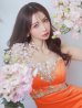 画像28: 【ANGEL R/エンジェルアール】 フロントアッパービジュー/ ウエストカット/ ノースリーブ/ スリット/ タイト/ ロングドレス/ キャバドレス long[OF2]