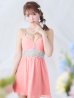 画像14: XSサイズあり【ANGEL R/エンジェルアール】ウエストパール/ ビジュー/ キャミソール/ シフォン/ フレア/ ミニドレス/ キャバドレス[OF2]