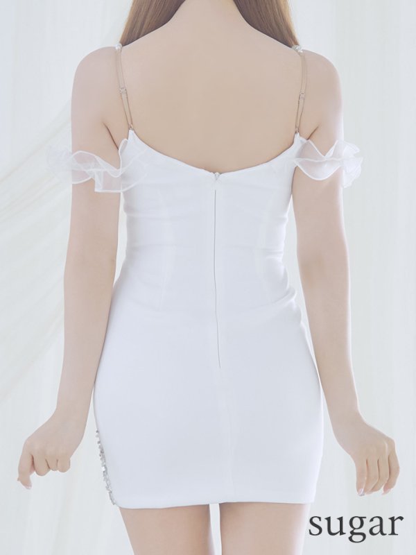 ホワイト モデル:ゆめ 身長:160cm 着用サイズ:Sサイズ