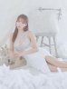 画像8: 【ANGEL R/エンジェルアール】アッパービジュー/ バストカット/ メッシュ/ ワンカラー/ ワンショルダー/ タイト/ ロングドレス/ キャバドレス long[OF2]