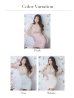 画像23: XSサイズあり【ANGEL R/エンジェルアール】 アッパーフラワー/ パール/ ビジュー/ レース/ チェーン/ キャミソール/ タイト/ ミニドレス/ キャバドレス[OF2]