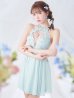 画像13: sugarオリジナルカラー・XSサイズあり【ANGEL R/エンジェルアール】デコルテパールチェーン/ フラワーデザイン/ フレア/ ミニドレス/ キャバドレス[OF2]