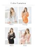画像26: XSサイズあり【ANGEL R/エンジェルアール】フラワービジュー/ ドットシースルー/ ロングスリーブ/ タイト/ ミニドレス/ キャバドレス[OF2]