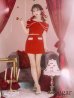 画像15: XSサイズあり【ANGEL R/エンジェルアール】リボンオフショルダー/ パールチェーン/ ツイード/ セパレート/ マイクロミニドレス/ キャバドレス[OF2]