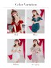 画像27: XSサイズあり【ANGEL R/エンジェルアール】フリルスリーブ/ Vカット/ フロントビジュー/ メッシュ/ タイト/ミニドレス/ キャバドレス[OF2]