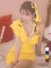 画像12: XSサイズあり【ANGEL R/エンジェルアール】ワンショルダーリボンデザイン/ パール/ ビジュー/ タイト/ ミニドレス/ キャバドレス[OF2]