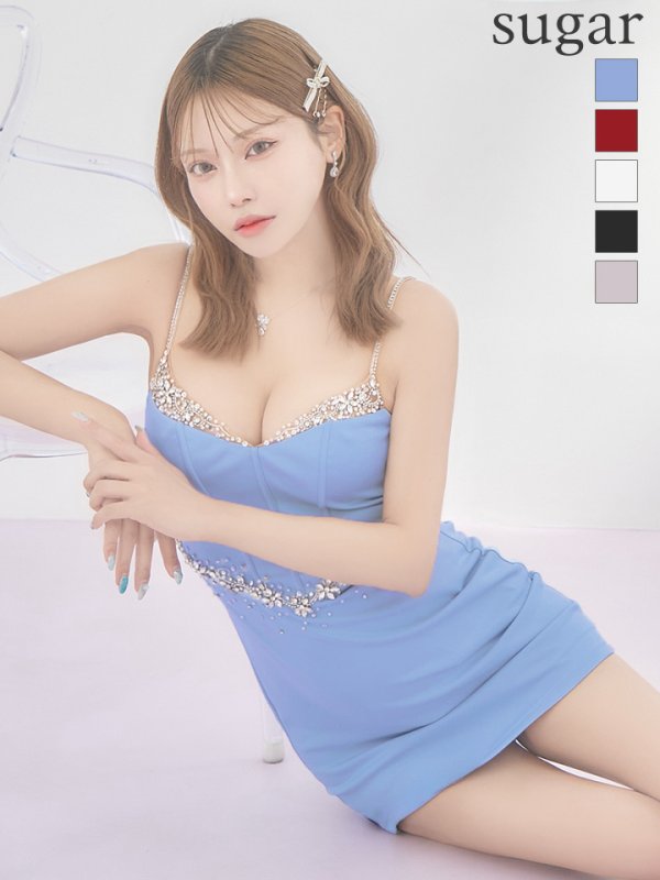 アイルブルー　モデル：如月れい　身長：156cm　着用サイズ：Sサイズ