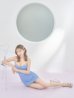 アイルブルー　モデル：如月れい　身長：156cm　着用サイズ：Sサイズ