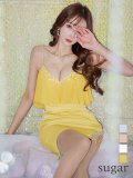 XSサイズあり【ANGEL R/エンジェルアール】バストシフォン / フラワーレース / ビジュー / メッシュ/ タイト/ ミニドレス/ キャバドレス[OF2]