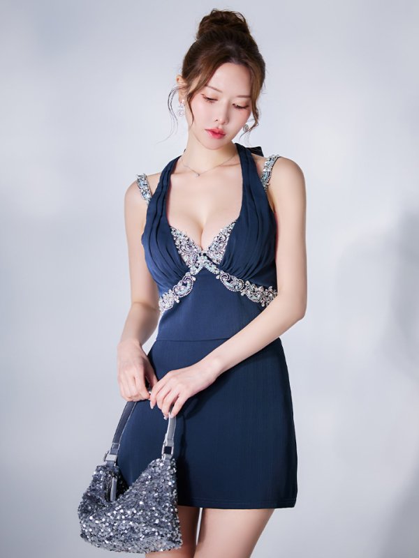 ネイビー モデル：ゆめ　身長：160cm　着用サイズ：Sサイズ