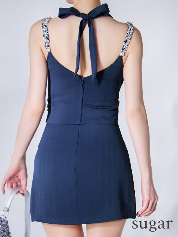 ネイビー モデル：ゆめ　身長：160cm　着用サイズ：Sサイズ