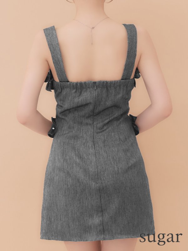 ダークグレイ モデル:ももか 身長:156cm 着用サイズ:Sサイズ