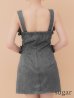 ダークグレイ　モデル：ももか　身長：156cm　着用サイズ：Sサイズ