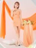 オレンジ モデル：三上悠亜　身長：159cm　着用サイズ：Sサイズ