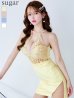 イエロー　モデル：ゆめ　身長：160cm　着用サイズ：Sサイズ