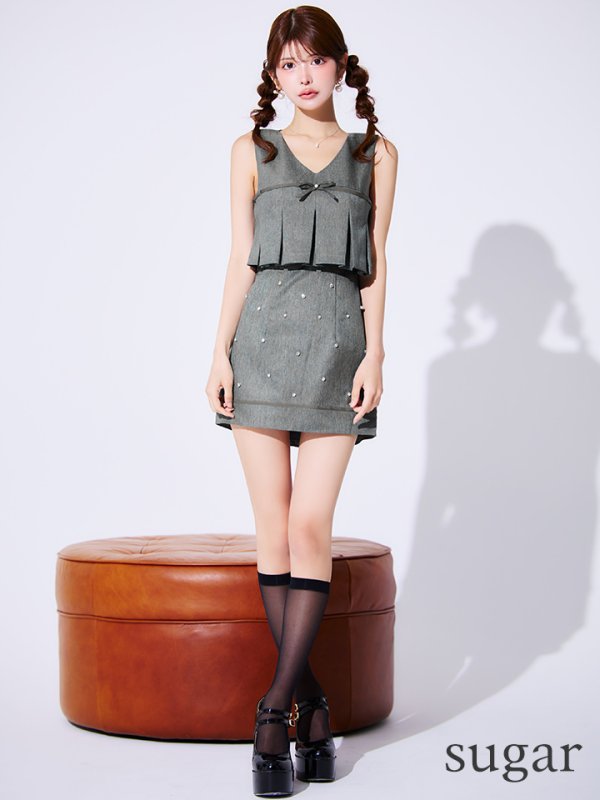 モデル：まりん　身長：164cm　着用サイズ：Sサイズ