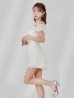 ホワイト　モデル：三上悠亜　身長：159cm　着用サイズ：Sサイズ
