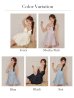 画像19: 【一部予約商品/8月下旬発送予定】XSサイズあり【ANGEL R/エンジェルアール】ノースリーブ/ Vカット/ リボン/ ビジュー/ ウエストマーク/ フレア/ マイクロミニドレス/ キャバドレス[OF2]