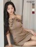 ベージュ　モデル：まおちゃる　身長：158cm　着用サイズ：Sサイズ