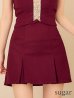 レッド　モデル：ゆめ　身長：160cm　着用サイズ：Sサイズ