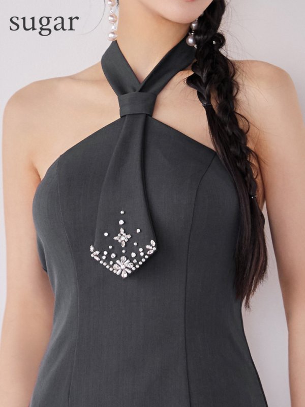 ダークグレー モデル：まおちゃる　身長：158cm　着用サイズ：Sサイズ