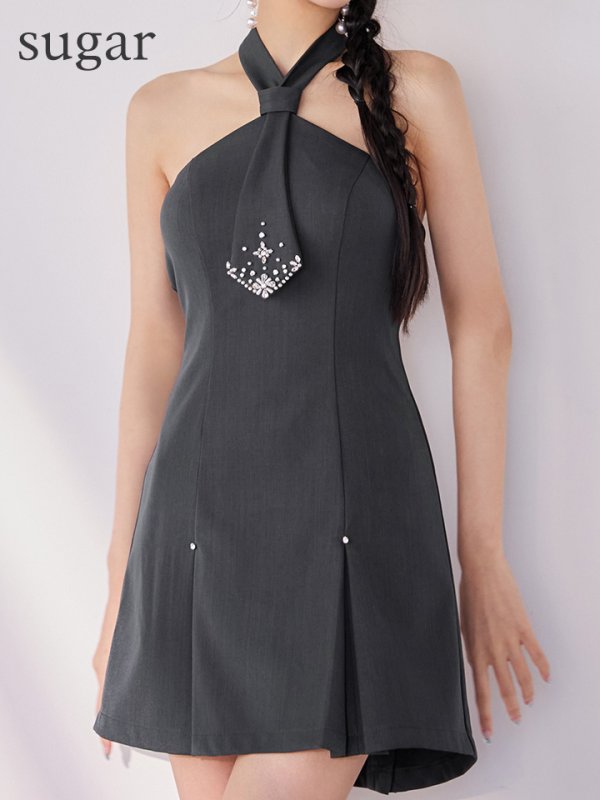 ダークグレー モデル：まおちゃる　身長：158cm　着用サイズ：Sサイズ