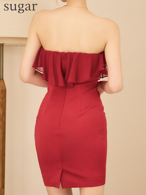 レッド モデル:ゆめ 身長:160cm 着用サイズ:Sサイズ