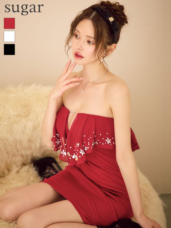 レッド モデル:ゆめ 身長:160cm 着用サイズ:Sサイズ