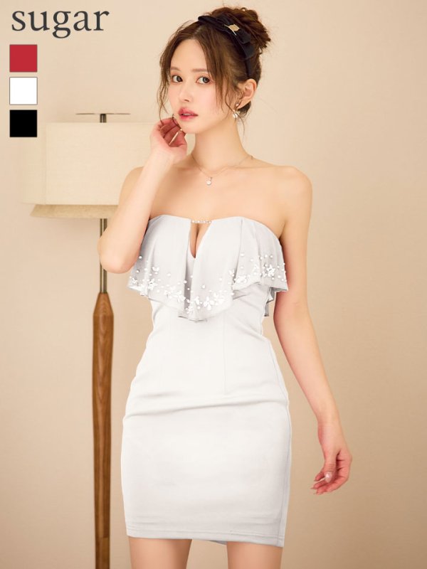 ホワイト モデル:ゆめ 身長:160cm 着用サイズ:Sサイズ