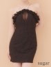 ブラック モデル：ももか　身長：156cm　着用サイズ：Sサイズ