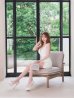 ホワイト　モデル：ゆめ　身長：160cm　着用サイズ：Sサイズ