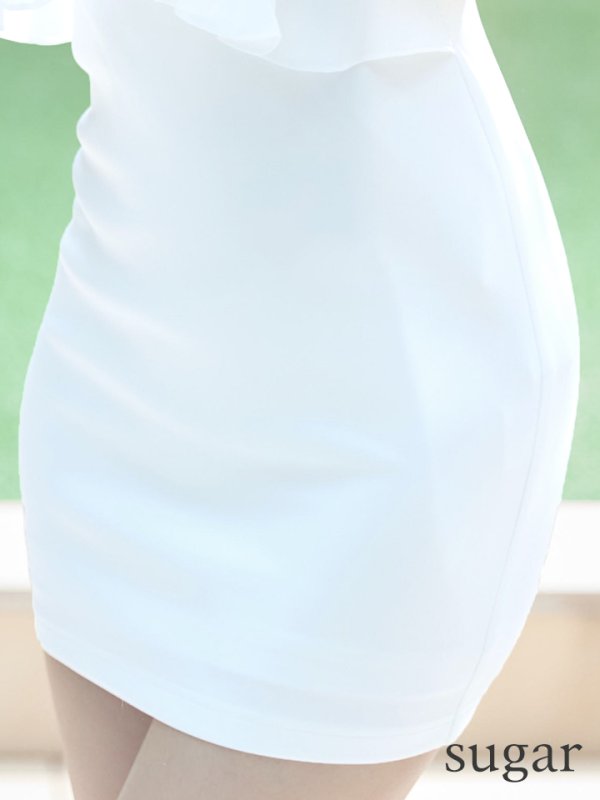 ホワイト モデル：ゆめ　身長：160cm　着用サイズ：Sサイズ