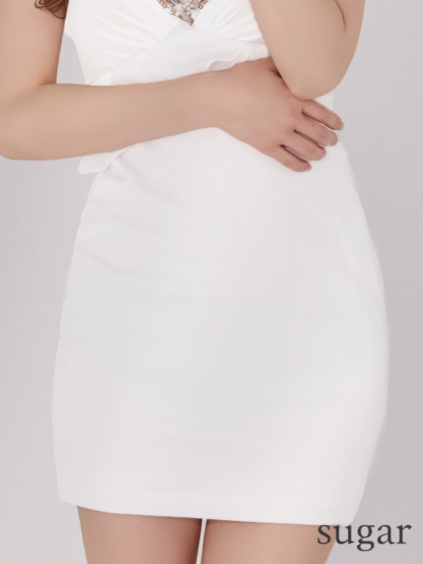 ホワイト モデル：ゆめ　身長：160cm　着用サイズ：Sサイズ