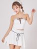 ホワイト モデル：三上悠亜　身長：159cm　着用サイズ：Sサイズ