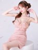 ピンク モデル：ゆめ　身長：160cm　着用サイズ：Sサイズ