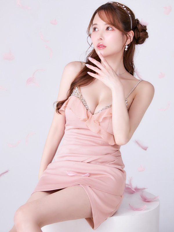 ピンク モデル:ゆめ 身長:160cm 着用サイズ:Sサイズ