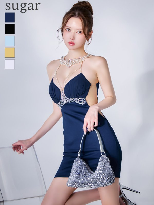 ネイビー　モデル：ゆめ　身長：160cm　着用サイズ：Sサイズ