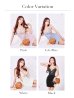 画像41: 【予約商品/6月中旬-6月下旬発送予定】XSサイズあり【ANGEL R/エンジェルアール】フロントビジュー/ レース/ メッシュ/ タイトミニドレス/ キャバドレス[OF2]