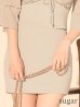 ベージュ　モデル：ゆめ　身長：160cm　着用サイズ：Sサイズ