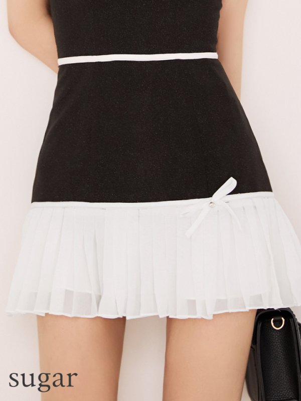 ブラック モデル：レミ　身長：163cm　着用サイズ：Sサイズ