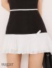 ブラック モデル：レミ　身長：163cm　着用サイズ：Sサイズ