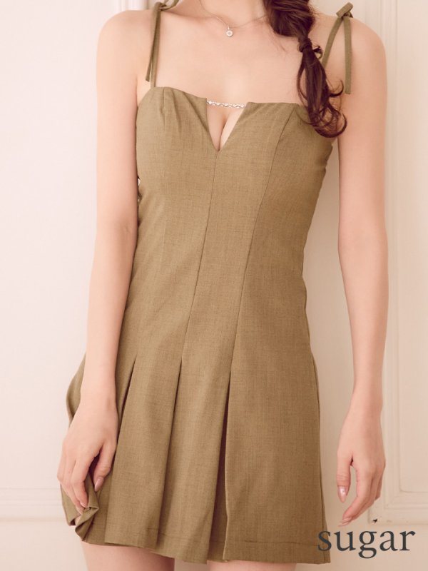 モカベージュ モデル：ゆめ　身長：160cm　着用サイズ：Sサイズ