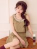 モカベージュ モデル：ゆめ　身長：160cm　着用サイズ：Sサイズ