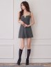 グレー モデル：ゆめ　身長：160cm　着用サイズ：Sサイズ