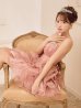 ピンク　モデル：三上悠亜　身長：159cm　着用サイズ：Fサイズ