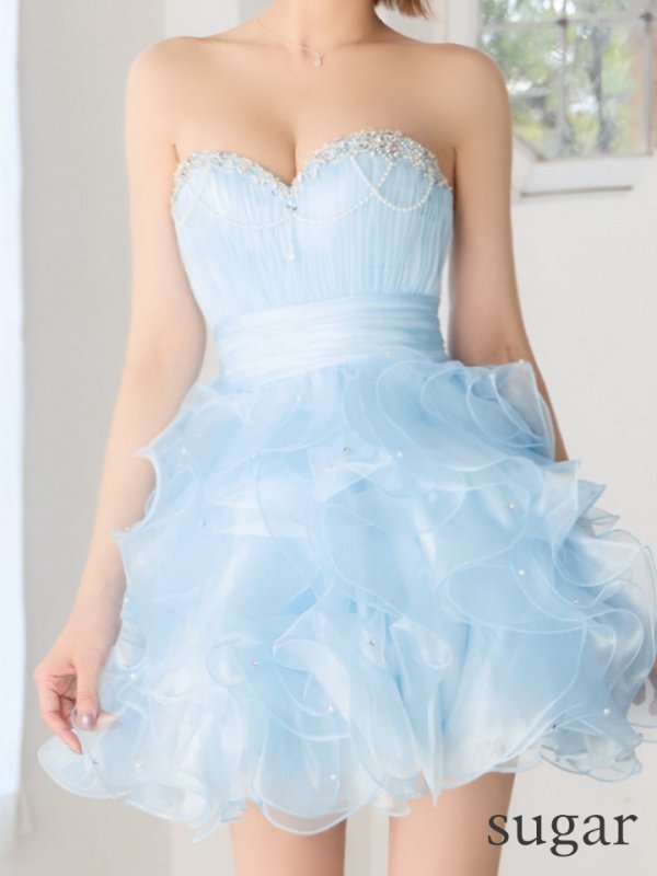 サックス　モデル：れみれみ　身長：163cm　着用サイズ：Fサイズ