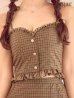 ブラウン モデル：三上悠亜　身長：159cm　着用サイズ：Sサイズ