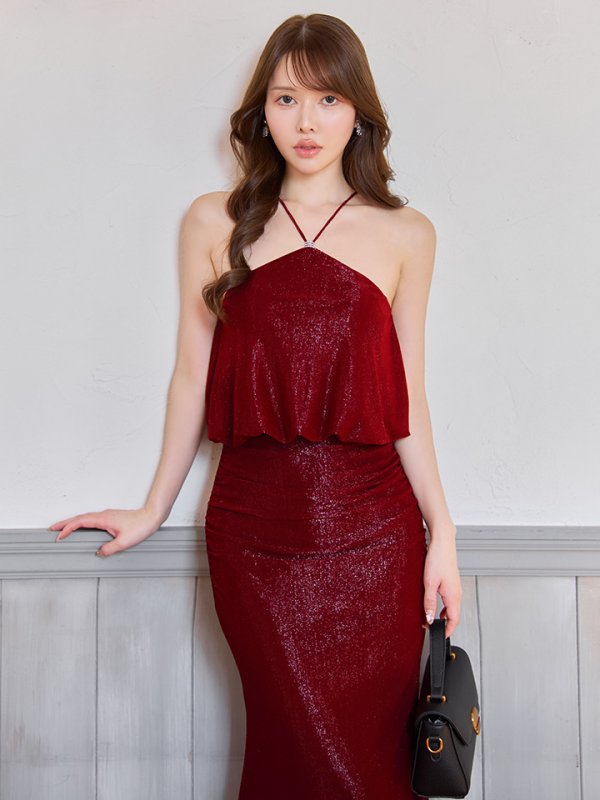 レッド モデル:ゆめ 身長:160cm 着用サイズ:Sサイズ